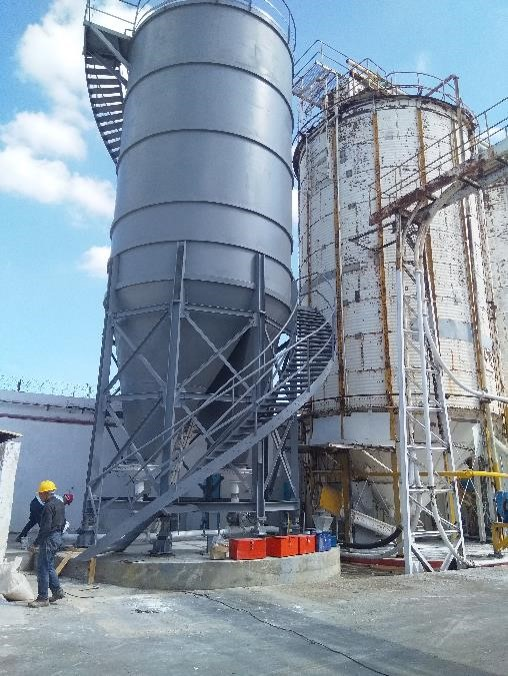Silo métallique