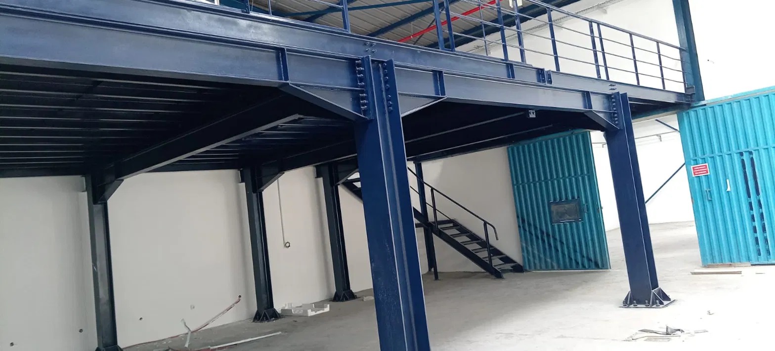 Mezzanine métallique